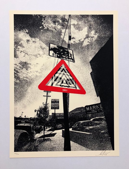 Shepard Fairey (OBEY) (1970) - Warning Signs