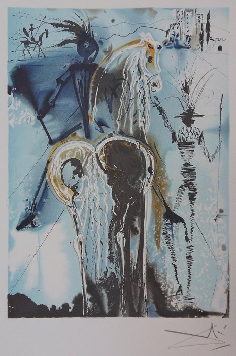 Salvador Dali (1904-1989) - Don Quichotte