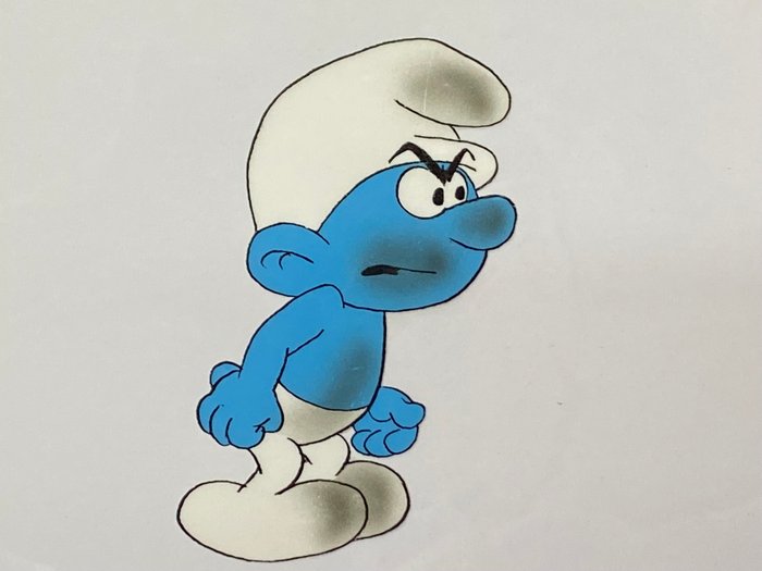 The Smurfs, 1981 - 1 Original Animation Cel