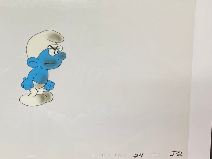 The Smurfs, 1981 - 1 Original Animation Cel