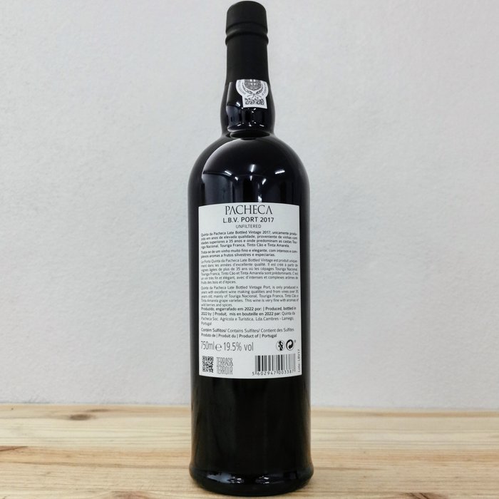 2017 Quinta da Pacheca - Late Bottled Vintage Port -  Porto  - 6 Flasker (0,75 L)