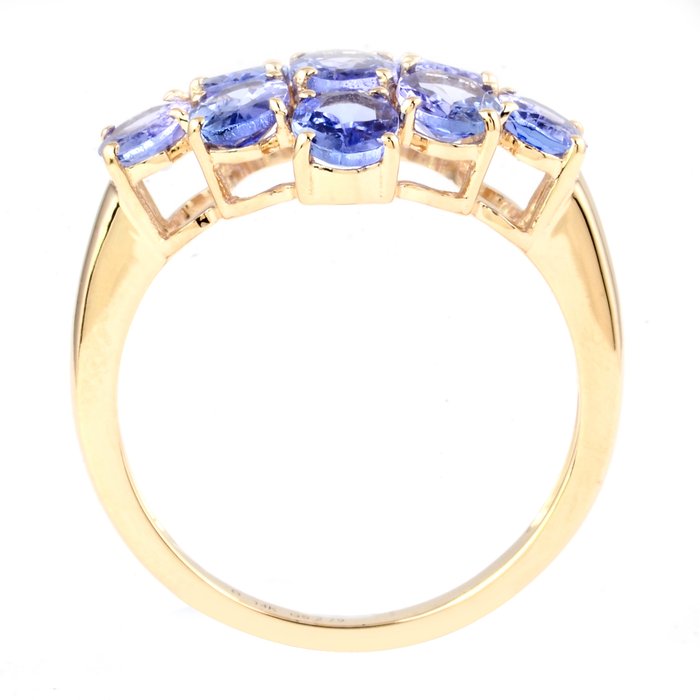 Ingen mindstepris - Ring - 14 karat Gulguld -  2.79ct. tw. Tanzanit