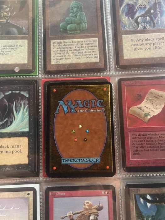 Wizards of The Coast - 2 Card - Magic: The Gathering - Forest + Wamp - Mtg Alpha 1993 - RARE