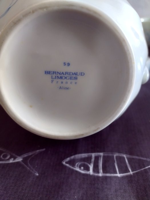 Bernardaud  Co. Limoges - Kaffeservice (18) - aline - Porcelæn