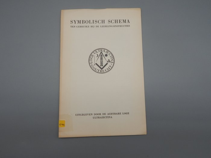 diverse schrijvers - vrijmetselarij verzameling oude boeken - 1901