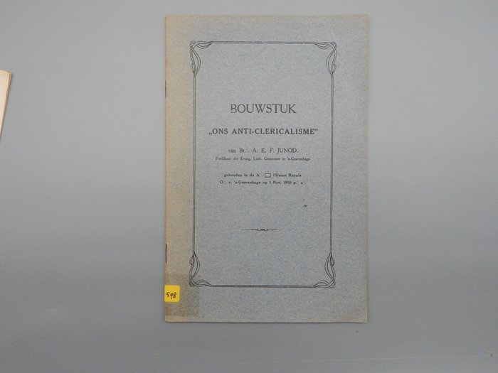 diverse schrijvers - vrijmetselarij verzameling oude boeken - 1901