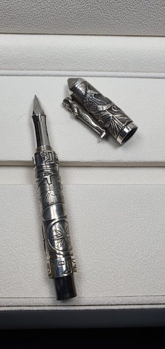 Urso - ROLLER EGYPTIAN CIVILIZATION IN STERLING SILVER 925 - Rollerpen