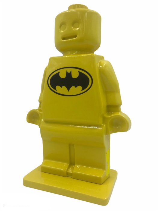 Alessandro Piano - Alter Ego Oscar Yellow - SCULPTURE - Tribute Batman DC Comics AlePianoArt