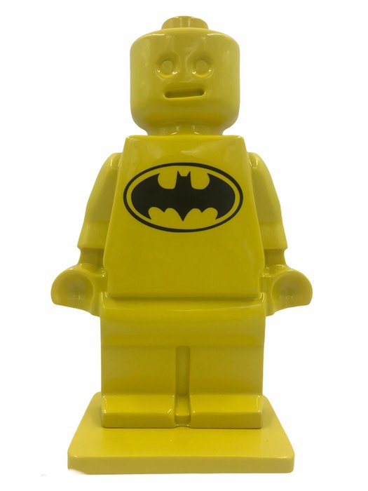 Alessandro Piano - Alter Ego Oscar Yellow - SCULPTURE - Tribute Batman DC Comics AlePianoArt