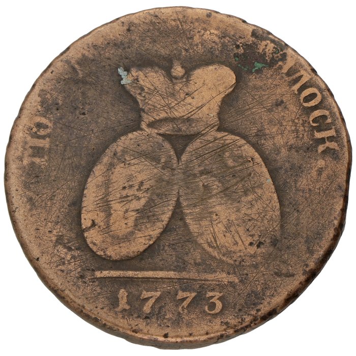 Moldavien og Wallachia 3 Kopeks 1773  (Ingen mindstepris)