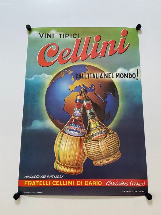 Anonymous - Vini Tipici Cellini - Chianti Orvieto - 1970‹erne