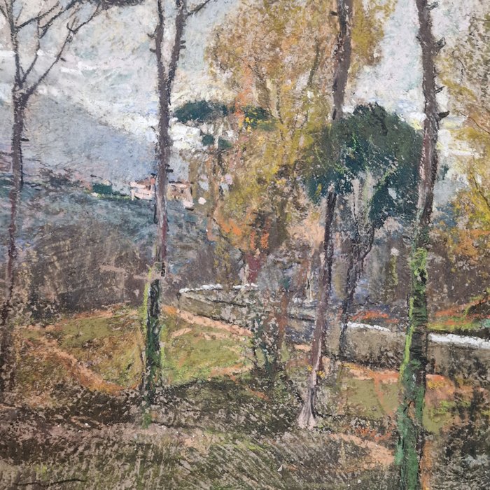 Giuseppe Casciaro (1863-1941) - Paesaggio