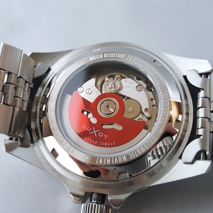 Duxot - Automatic - Atlantica - 24 Jewels - Pepsi - Diver - Ingen mindstepris - Mænd - Ny