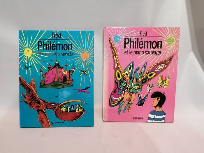 Philemon T2 + T3 - 2x C - 2 Album - Første udgave - 1973