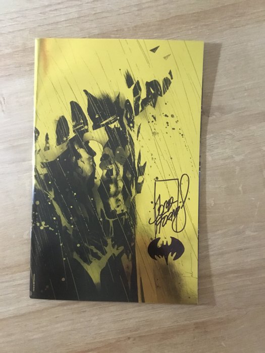 Batman #124 - card stock gold foil variant 1:50 retailer incentive - signed by Jorge Fornes - 1 Comic - Begrænset udgave - 2022