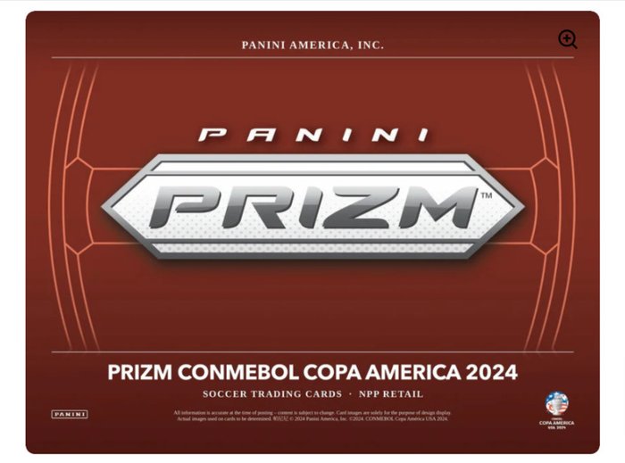 2024 Panini Prizm Copa America - 1 Sealed box - Næsten så god som ny (NM)