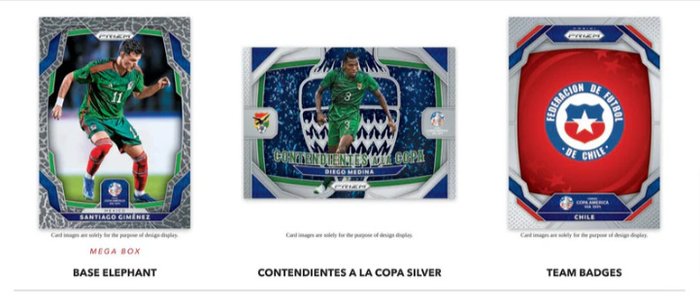 2024 Panini Prizm Copa America - 1 Sealed box - Næsten så god som ny (NM)