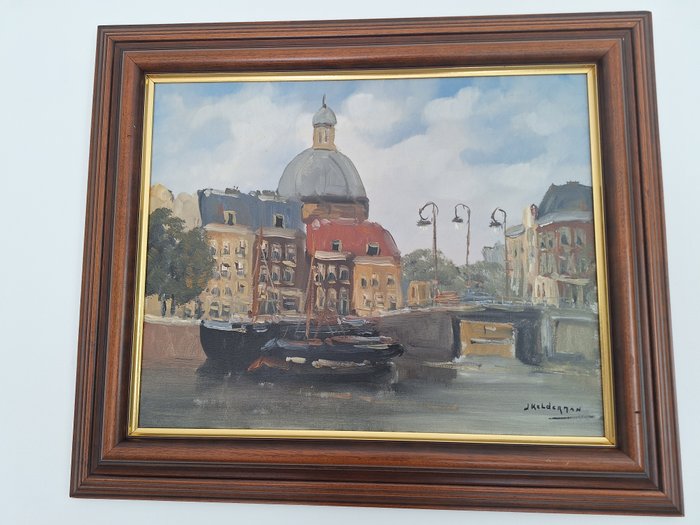 Jan Kelderman 1914-1990 - Amsterdam Lutherse kerk aan het Singel