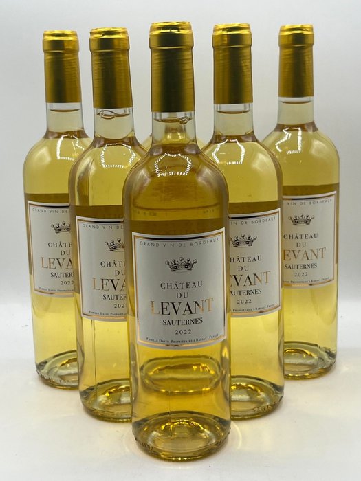 2022 Château du Levant - Sauternes - 6 Flasker (0,75 L)