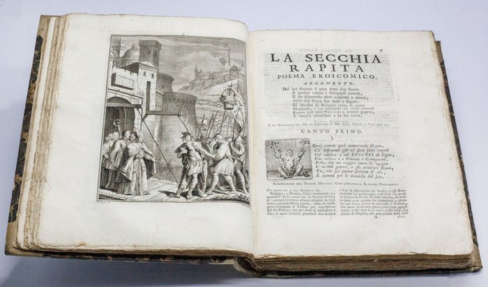 Tassoni - La Secchia Rapita - 1744