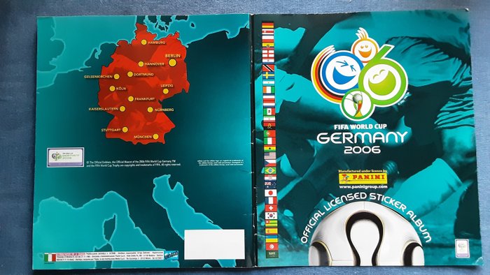 Panini - Germany 2006 World Cup - Italian edition - 1 Complete Album