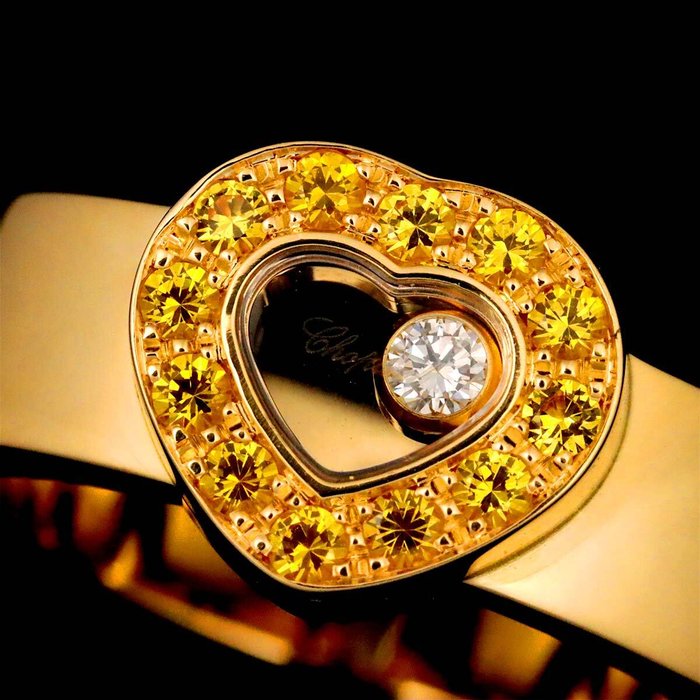 Chopard - Ring - 18 kraat Gulguld