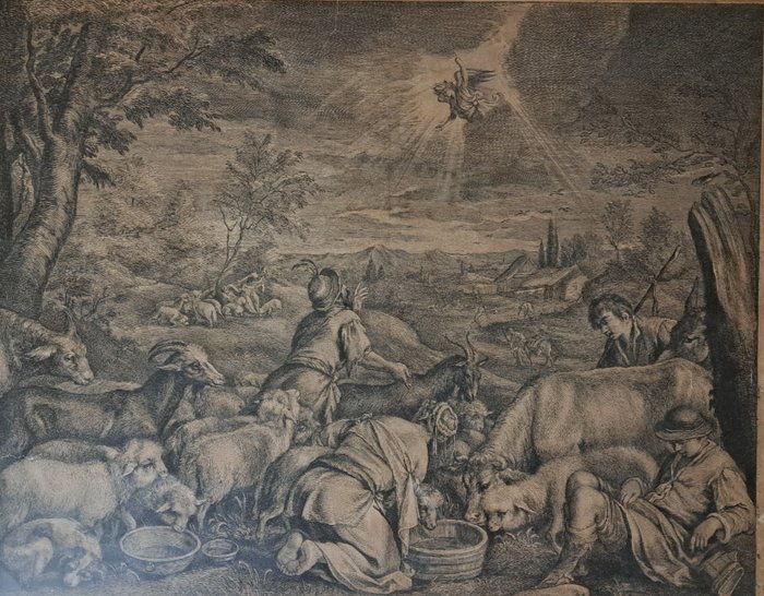 Jacopo Da Ponte detto Jacopo Bassano (Bassano del Grappa 1510 circa – Bassano del Grappa 13 - Grandi maestri fiamminghi ( 2 etching )