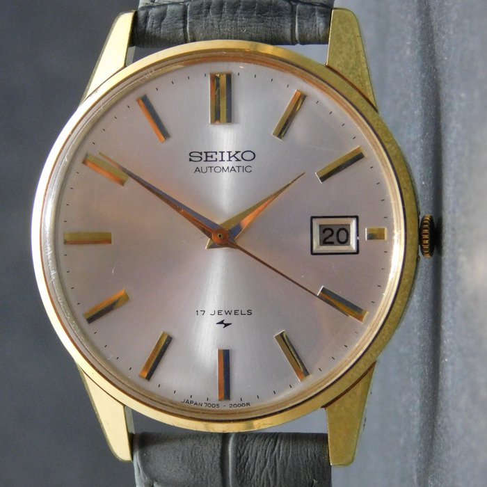 Seiko - XL - vintage classic Japan automatic - 17 Jewels - Ingen mindstepris - Mænd - 1970-1979