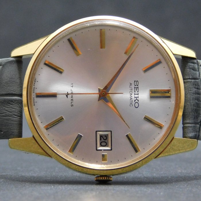 Seiko - XL - vintage classic Japan automatic - 17 Jewels - Ingen mindstepris - Mænd - 1970-1979