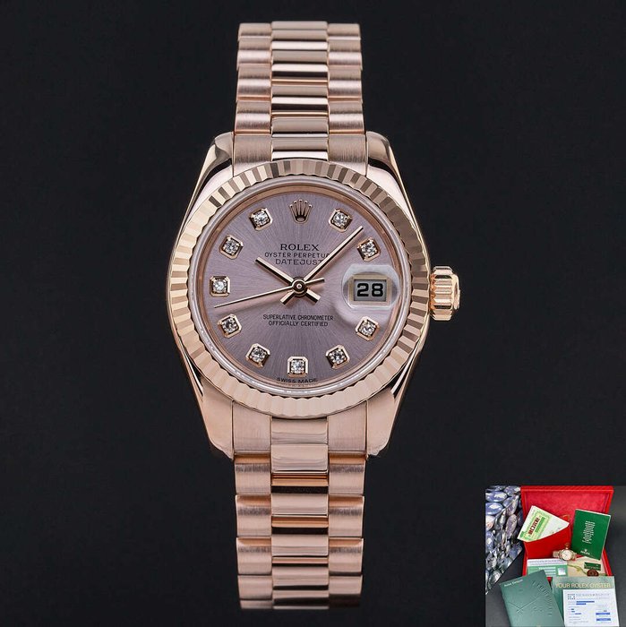 Rolex - Datejust Lady - 179175 - Kvinder - 2002