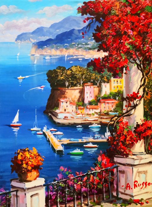 Antonio Russo (XX) - Belvedere di Sorrento