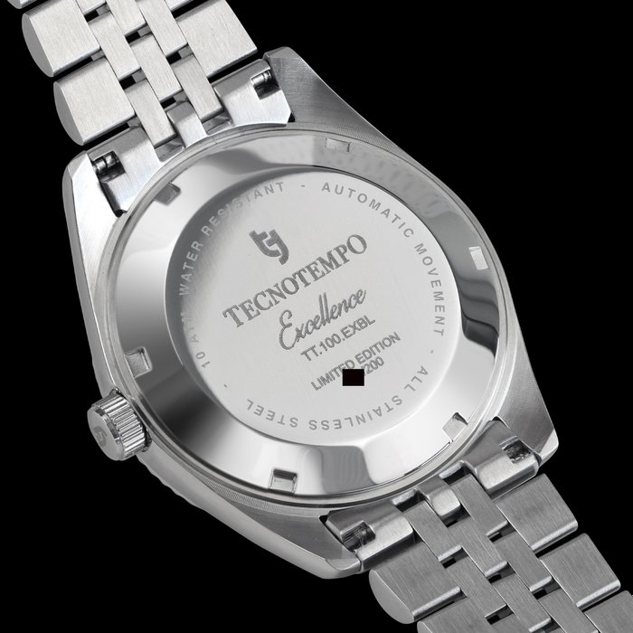 Tecnotempo - "Excellence" - Automatic - Limited Edition - - Ingen mindstepris - TT.100.EXBL (Blue) - Mænd - 2011-nu