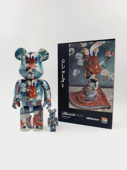 Claude Monet x Medicom Toy - Bearbrick x Boston Museum Claude Monet "La Japonaise"