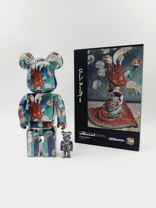 Claude Monet x Medicom Toy - Bearbrick x Boston Museum Claude Monet "La Japonaise"