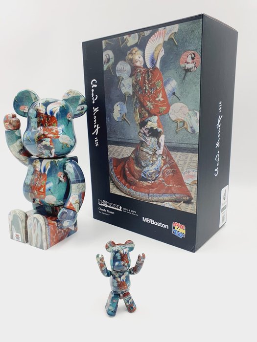 Claude Monet x Medicom Toy - Bearbrick x Boston Museum Claude Monet "La Japonaise"