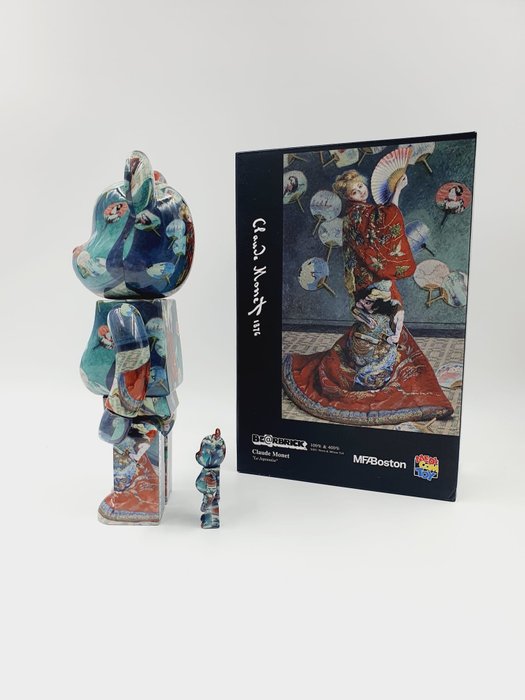 Claude Monet x Medicom Toy - Bearbrick x Boston Museum Claude Monet "La Japonaise"