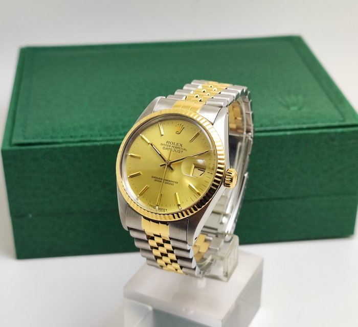 Rolex - Datejust 36 Gold/Steel - Ref. 16013 - Mænd - 1988