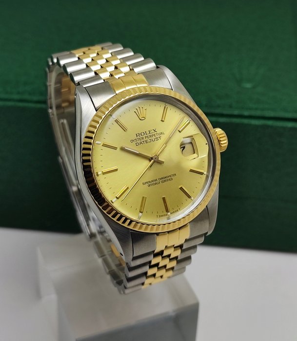 Rolex - Datejust 36 Gold/Steel - Ref. 16013 - Mænd - 1988