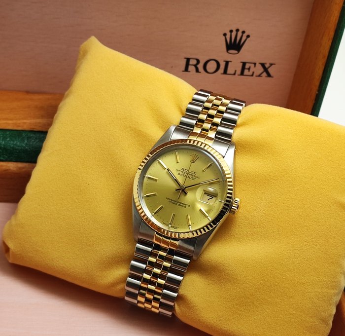 Rolex - Datejust 36 Gold/Steel - Ref. 16013 - Mænd - 1988