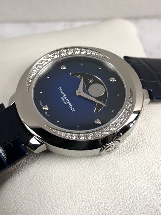 Baume  Mercier - Promesse Moonphase Diamonds 0,41ct - M0A10347 - Kvinder - 2011-nu