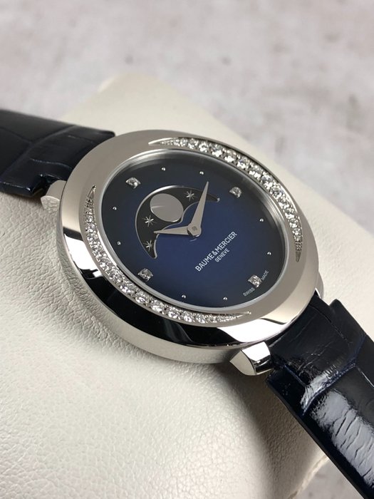 Baume  Mercier - Promesse Moonphase Diamonds 0,41ct - M0A10347 - Kvinder - 2011-nu