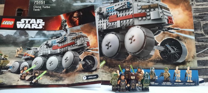 Lego - Star Wars - 75151 - Tank Lego Clone turbo tank - 2000-nu - Belgien