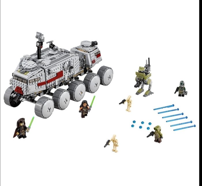 Lego - Star Wars - 75151 - Tank Lego Clone turbo tank - 2000-nu - Belgien