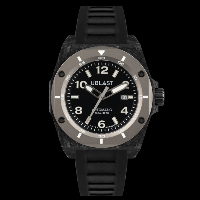 Ublast - Fusion - Forget Carbon  Titanium - Limited Edition - UBFSNLE47BW - Mænd - Ny