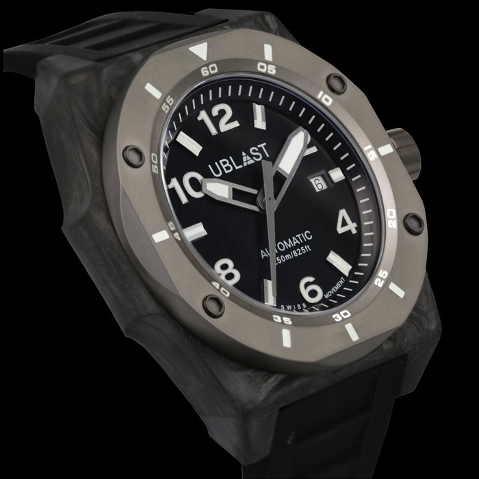 Ublast - Fusion - Forget Carbon  Titanium - Limited Edition - UBFSNLE47BW - Mænd - Ny