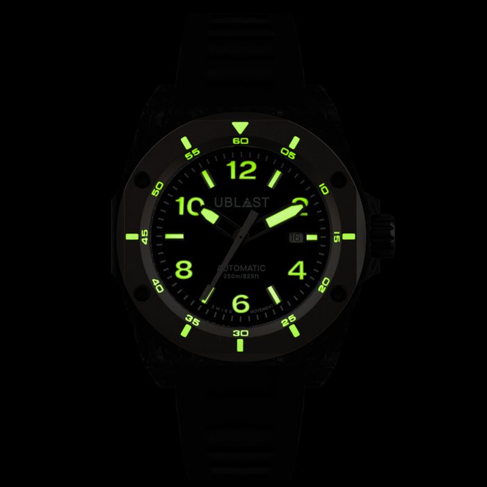 Ublast - Fusion - Forget Carbon  Titanium - Limited Edition - UBFSNLE47BW - Mænd - Ny