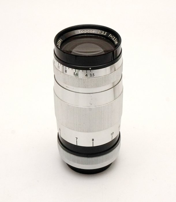 Tokyo Kogaku Topcon Lens Set 13,5cm f3,5 In M39 Vatting Met RF Koppeling NO RESERVE (Camera Not Included) Kameralinse