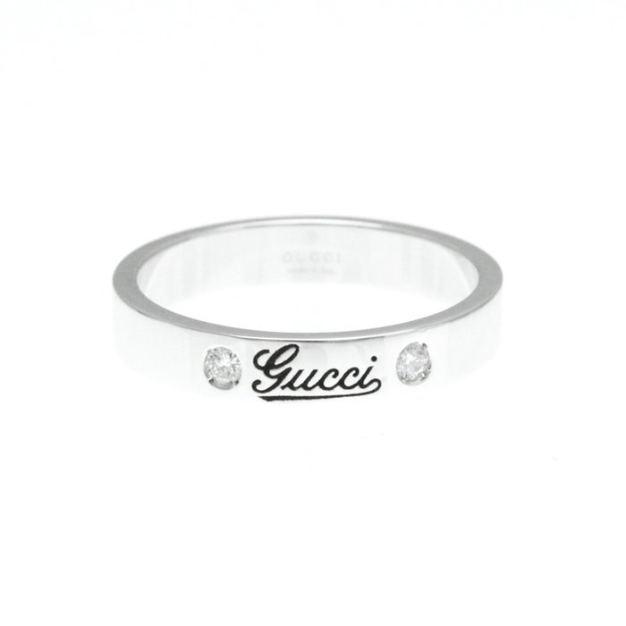 Gucci - Ring - 18 kraat Hvidguld