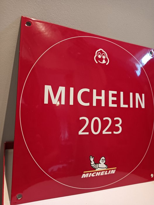 Michelin - Emaljeskilt - Emalje