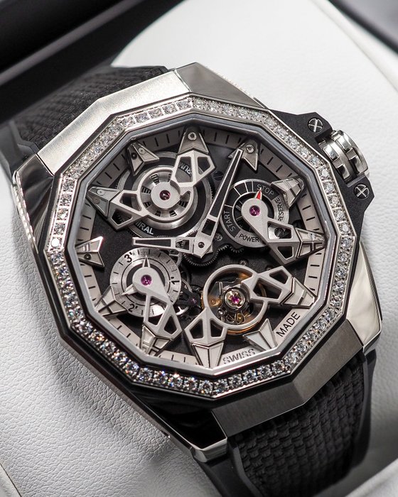 Corum - Admiral - Ingen mindstepris - * NEW * Titanium * Automatic * 1.30 ct Diamonds * LE of 18 pcs * - Mænd - 2020+